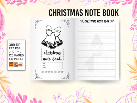 Christmas Note Book - KDP Interior: A Comprehensive Guide for Your Publishing Workflow