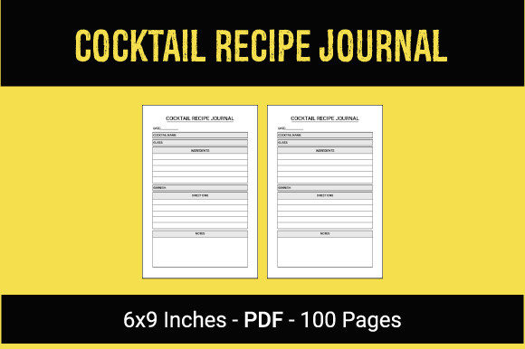 Crafting a Visually Engaging Cocktail Recipe Journal