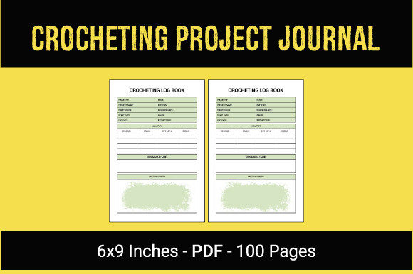 Crocheting Project Journal Interior: A Comprehensive Tool for Creators and Publishers