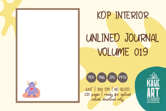 Explore Creativity with KDP Interior Unlined Journal