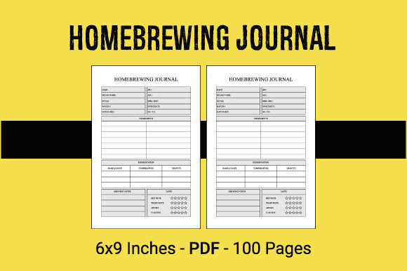 Homebrewing Journal KDP Interior: A Perfect POD Solution
