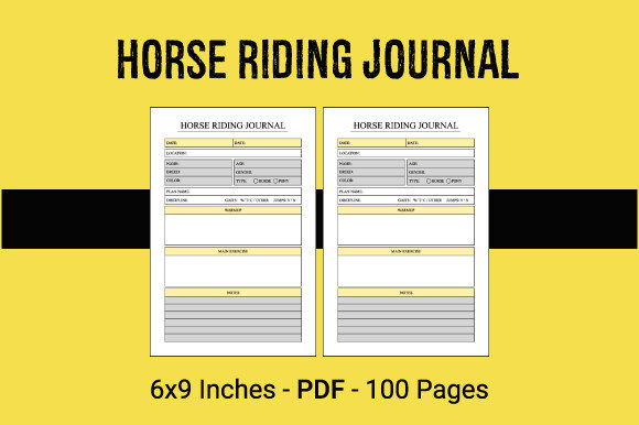 Horse Riding Journal KDP Interior: A Comprehensive Guide for Print on Demand and Publishing