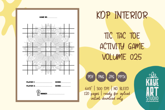 KDP Interior Tic Tac Toe Game Vol. 25