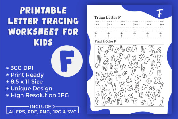 Letter Tracing Worksheet for Kids F: A Comprehensive Guide