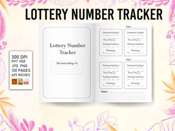 Lottery Number Tracker - KDP Interior: A Versatile Tool for Your Publishing Needs