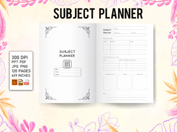 Mastering KDP Interior Design with Subject Planner