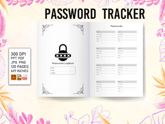 Password Tracker - KDP Interior: A Comprehensive Solution for Your Publishing Needs
