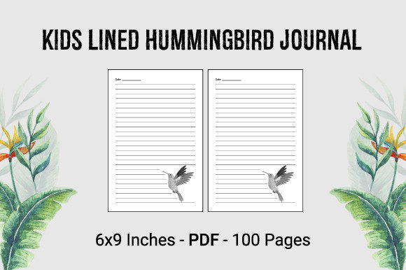 Unlocking Creativity and Business Potential with the Kids Lined Hummingbird Journal
