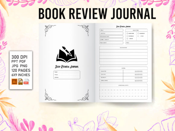 Unlocking Creativity with Book Review Journal - KDP Interior