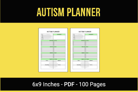 Unlocking Potential with the Autism Planner KDP Interior